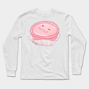 Egg tart in PINK Long Sleeve T-Shirt